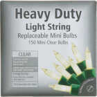 J Hofert Clear 150-Bulb Heavy-Duty Mini Incandescent Light Set Image 2