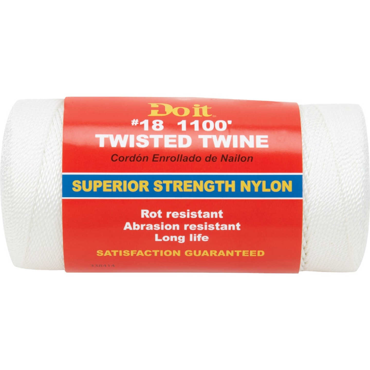 Do it Best #18 x 1100 Ft. White Nylon Twisted Twine - Bender
